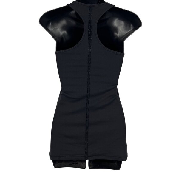 Lululemon Black Racerback Tank Top Built In Bra Size 4 6 Sleeveless Athletic EUC - Picture 3 of 4